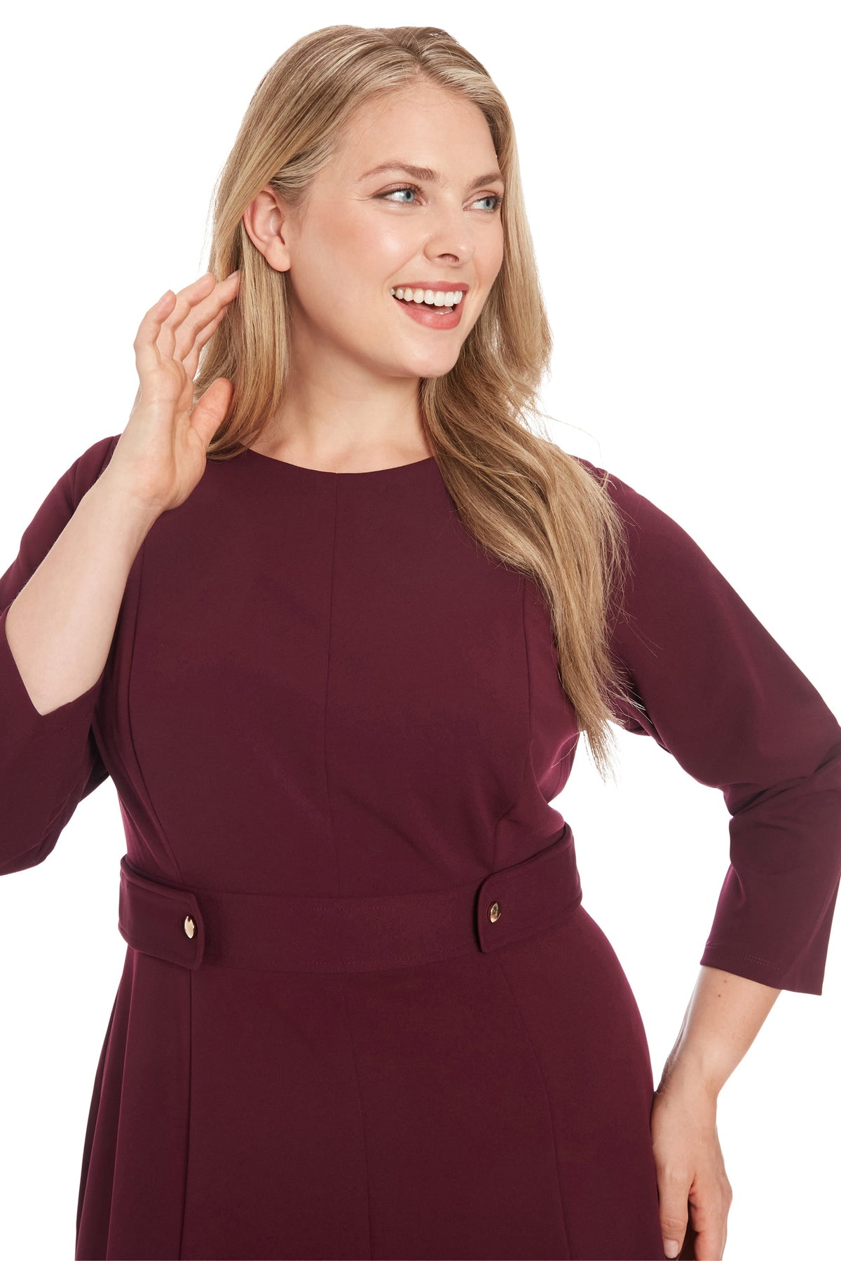 Saie A-line Midi Dress