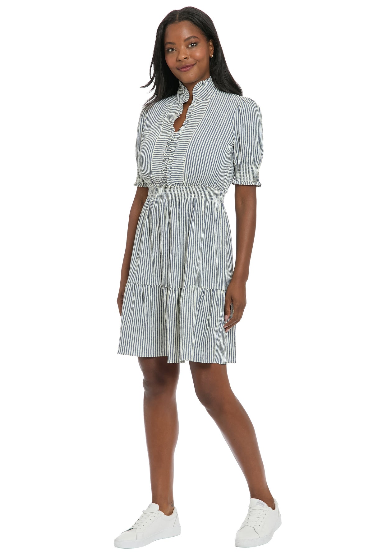Nevis Petite Puff Sleeve Dress