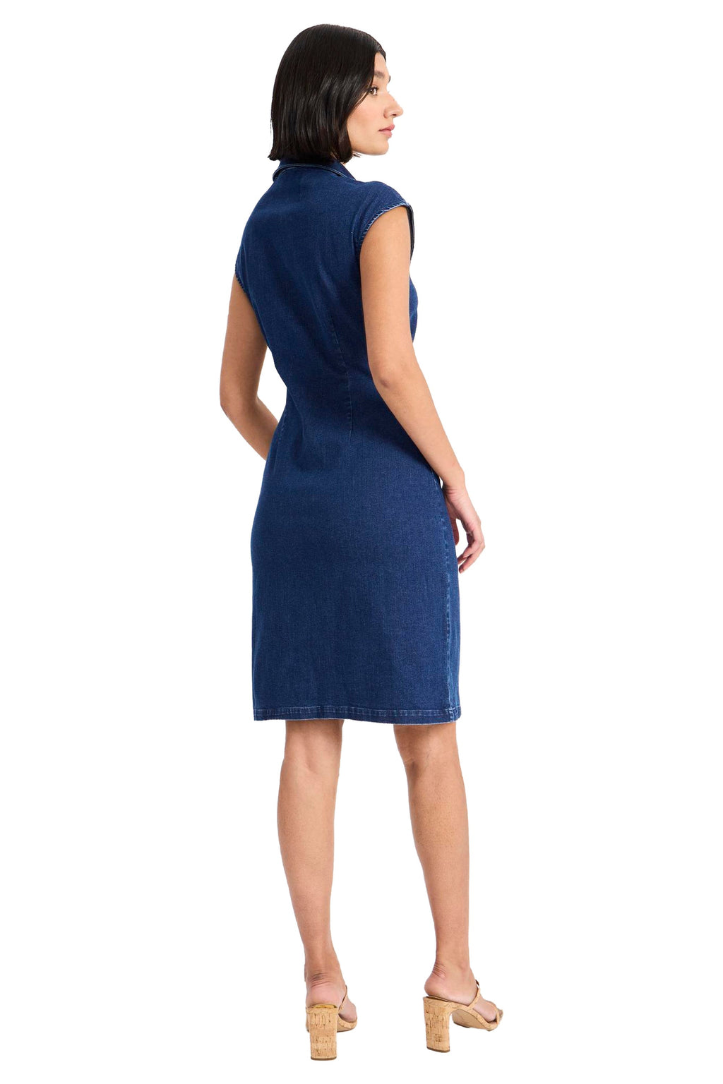 Ralph Cotton Stretch Denim Shirtdress