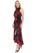 Lisbeth Mock Neck Halter in Charmeuse - FINAL SALE