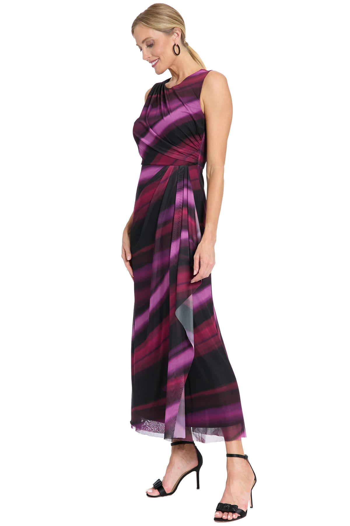Monique Floor Length A-Line Dress - FINAL SALE