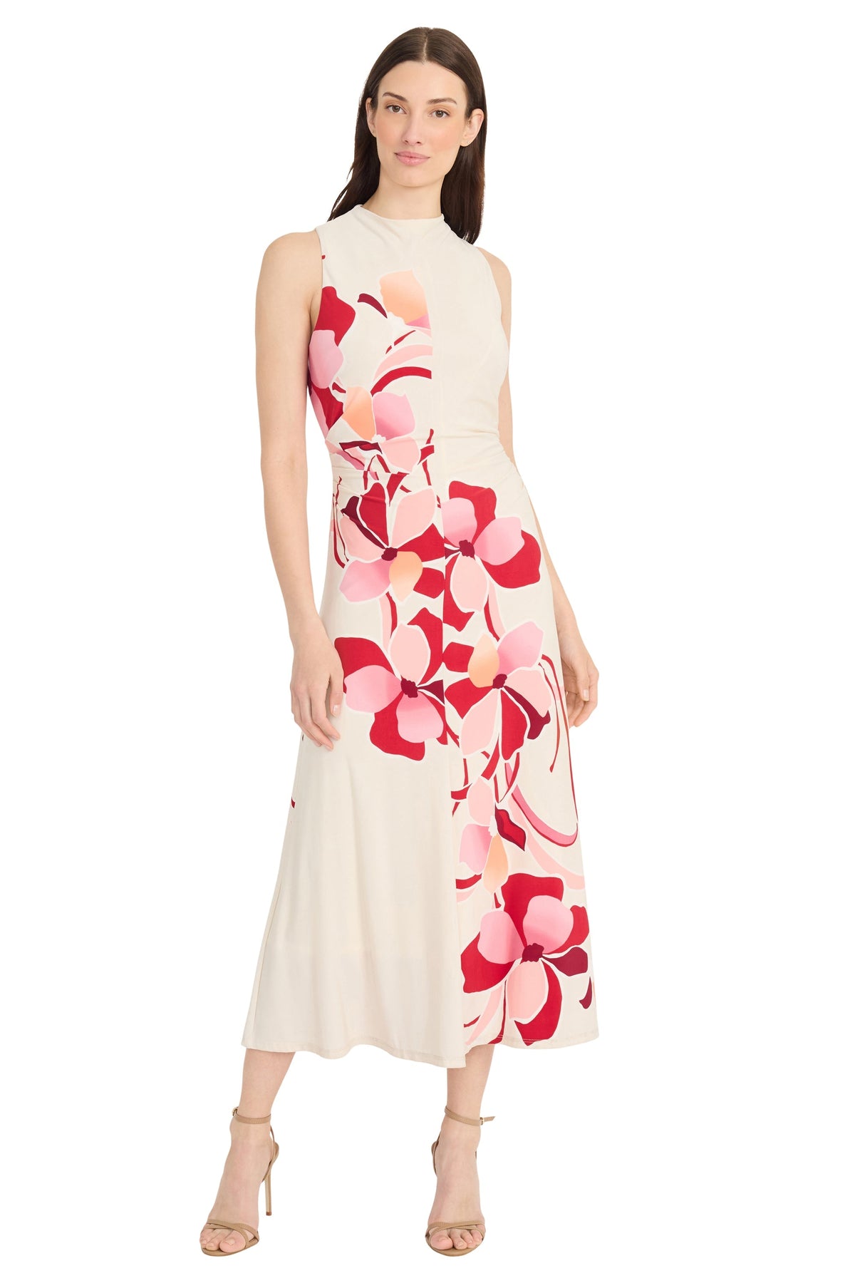Terry Curve in Woodblock Blooms - FINAL SALE