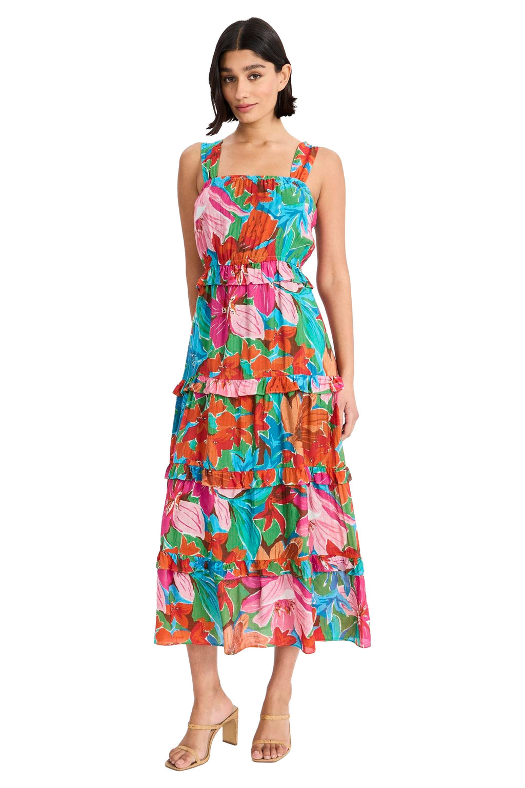 Martha Tiered Ruffle Midi - FINAL SALE