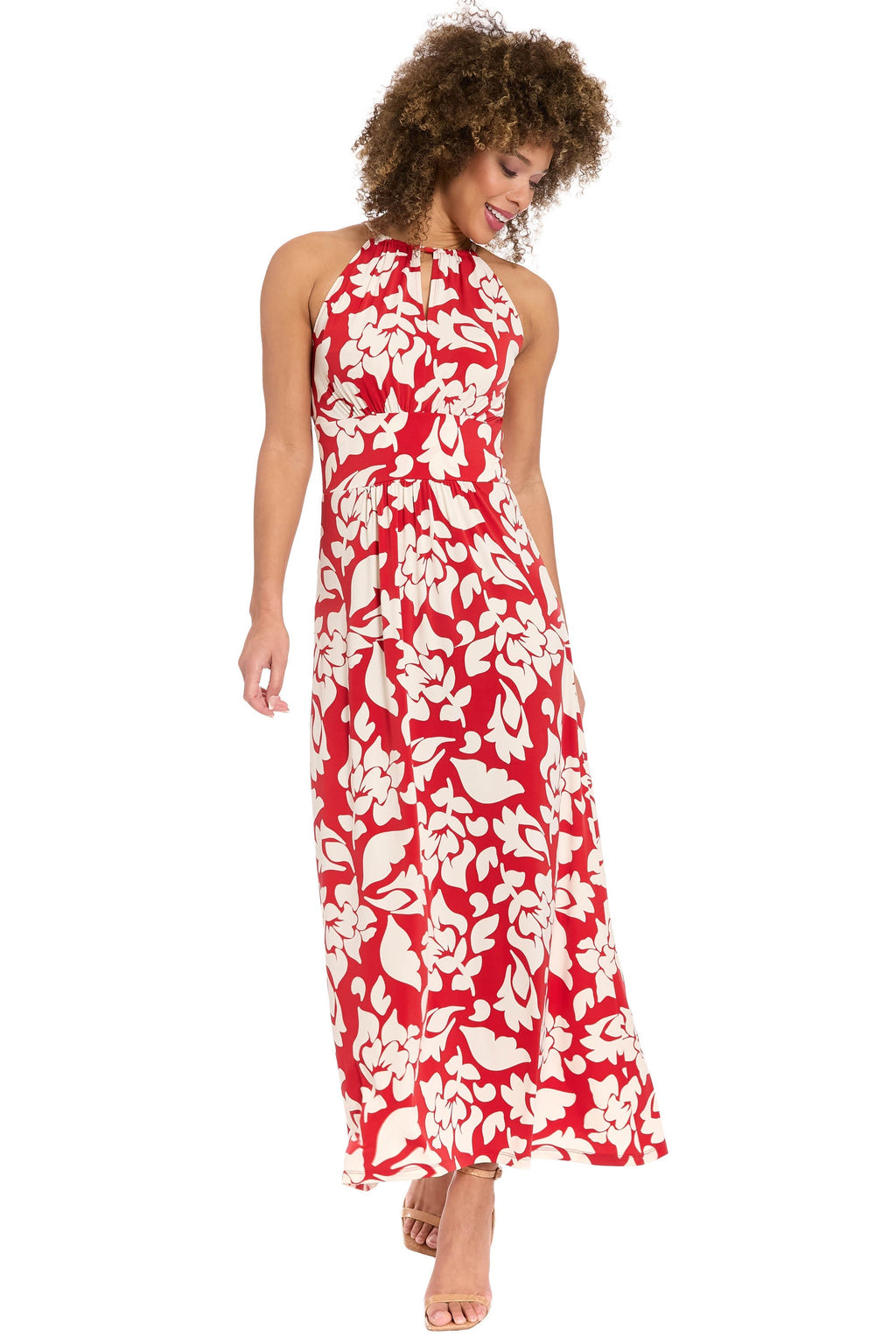 Morris Maxi in Stencil Flower