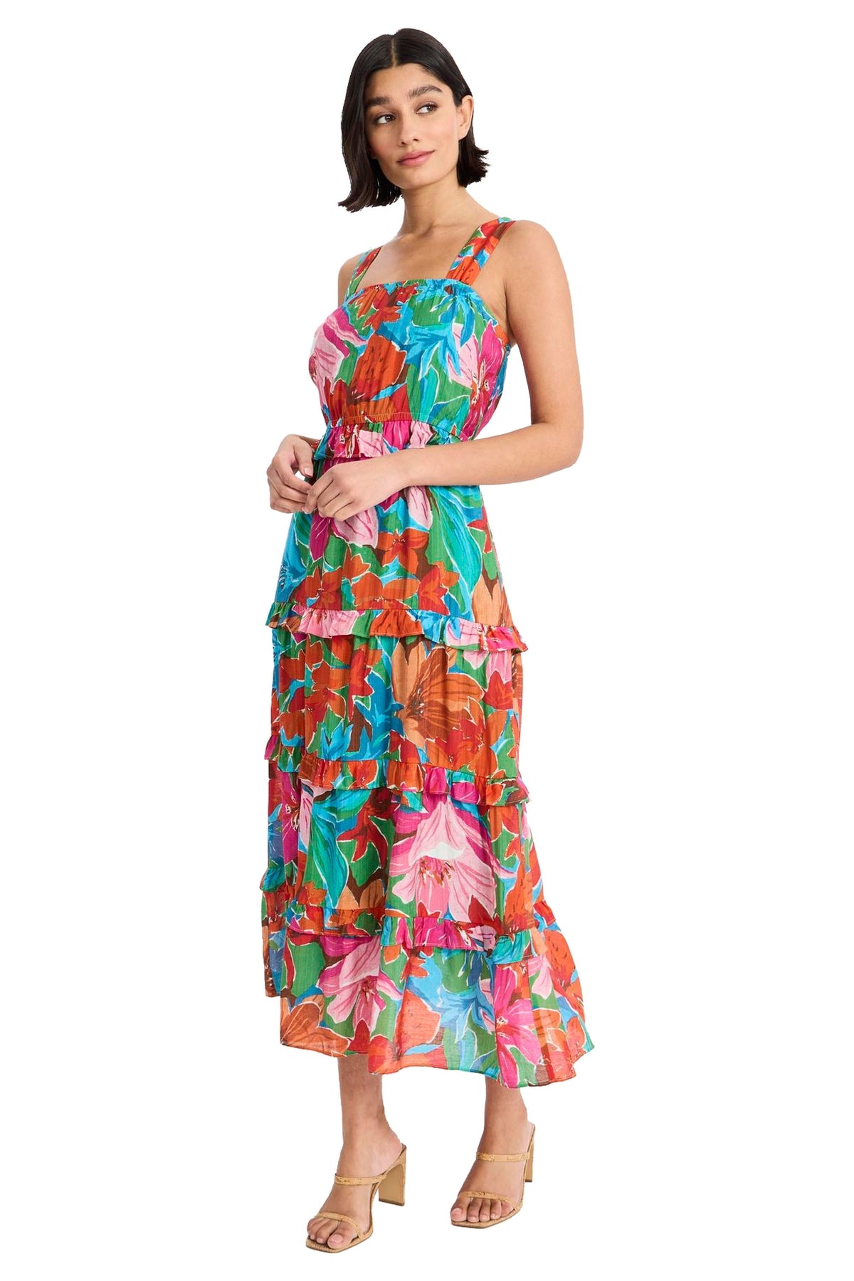 Martha Tiered Ruffle Midi - FINAL SALE