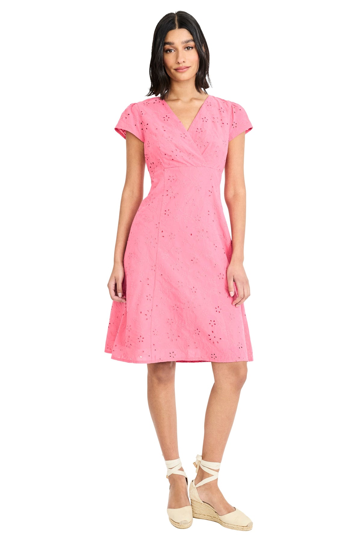 Zariah in Cotton Embroidered Brooklyn Eyelet - FINAL SALE