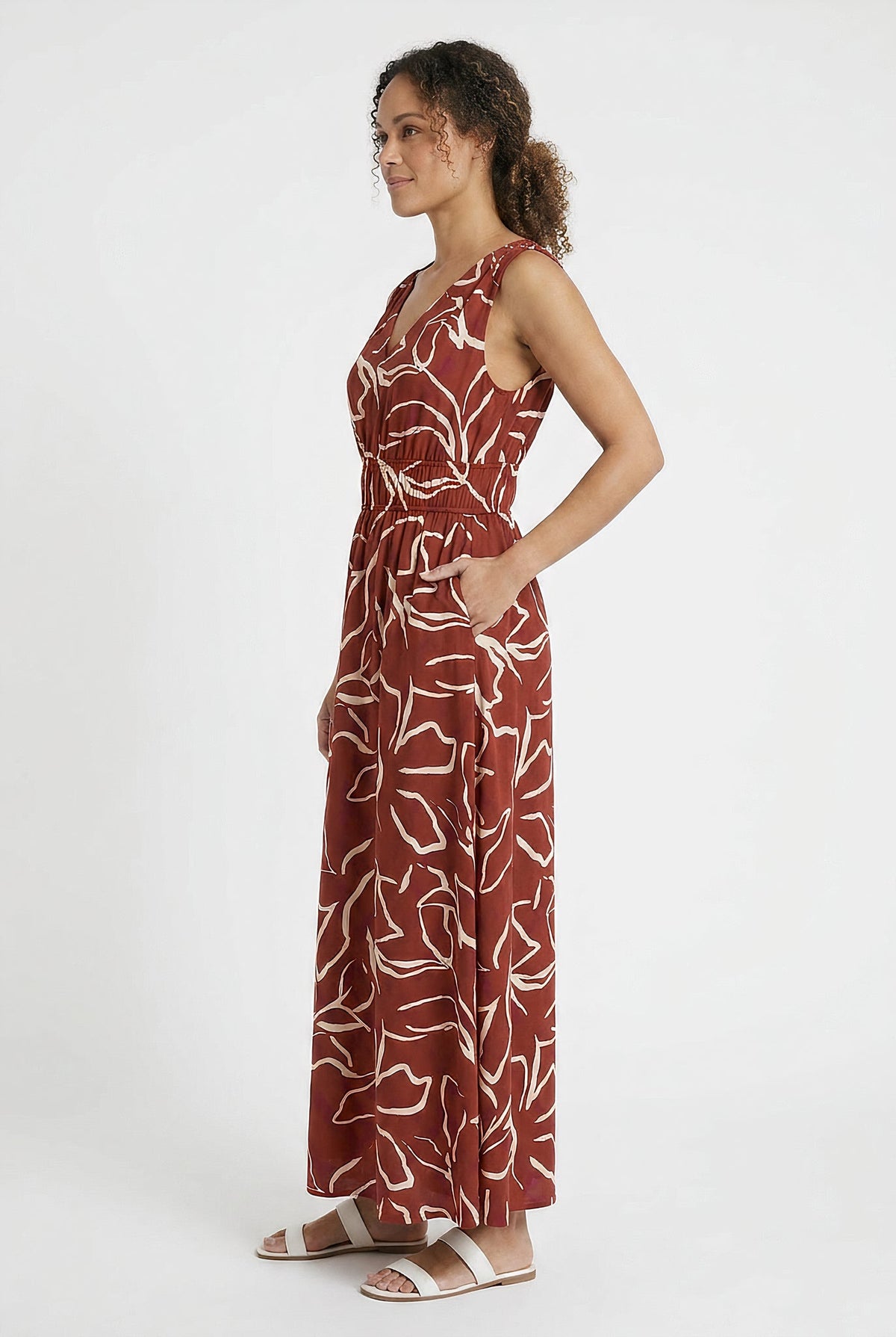 Odessa Smocked Waist Maxi