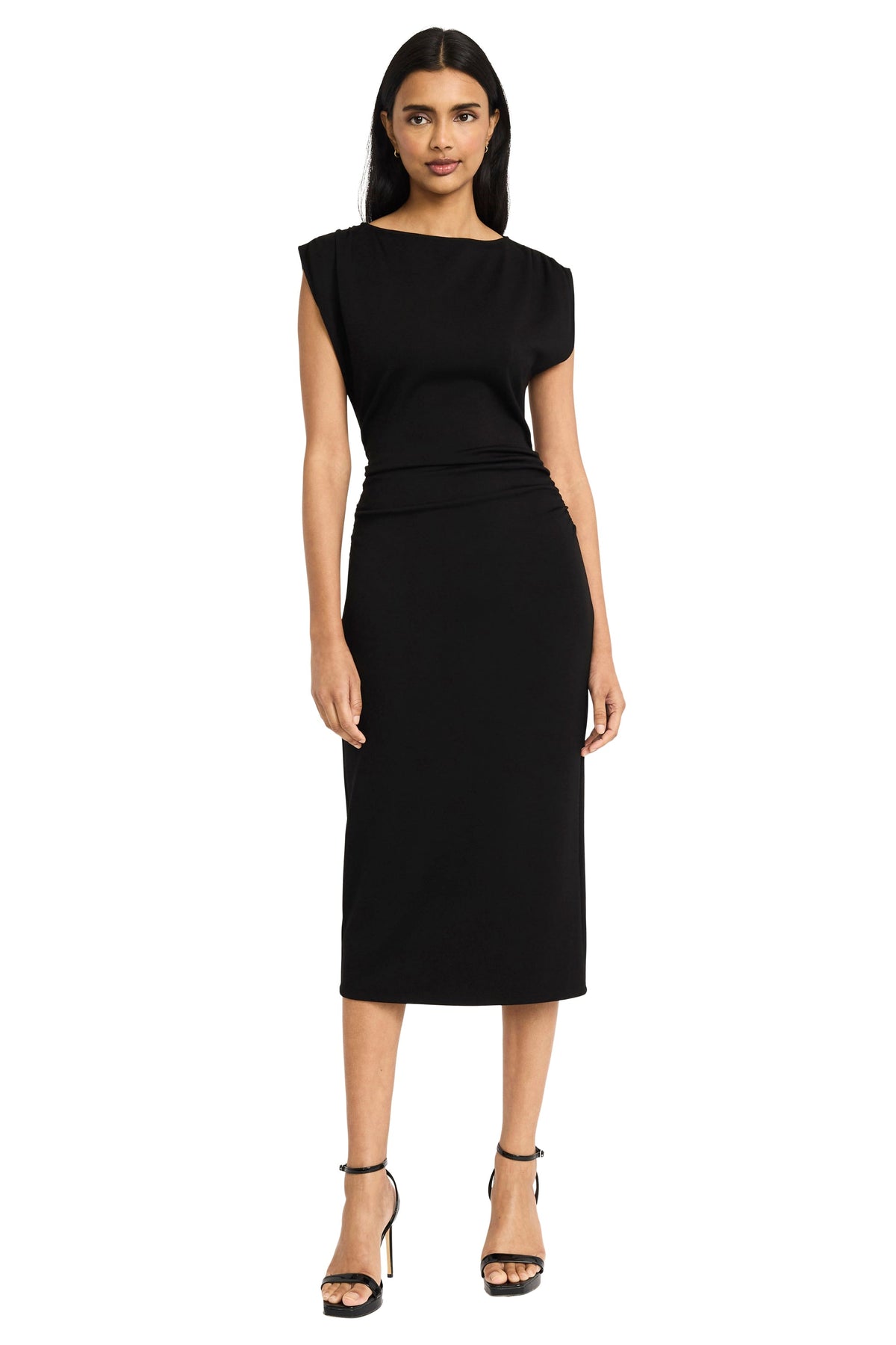 Leonor Midi Sheath Dress in Ponte
