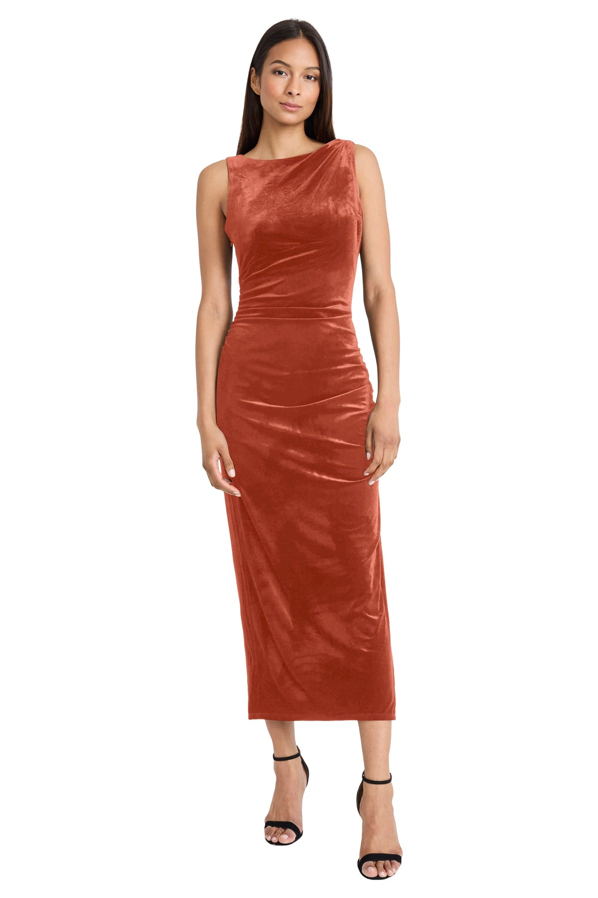 Shondra Midi Velvet Dress - FINAL SALE