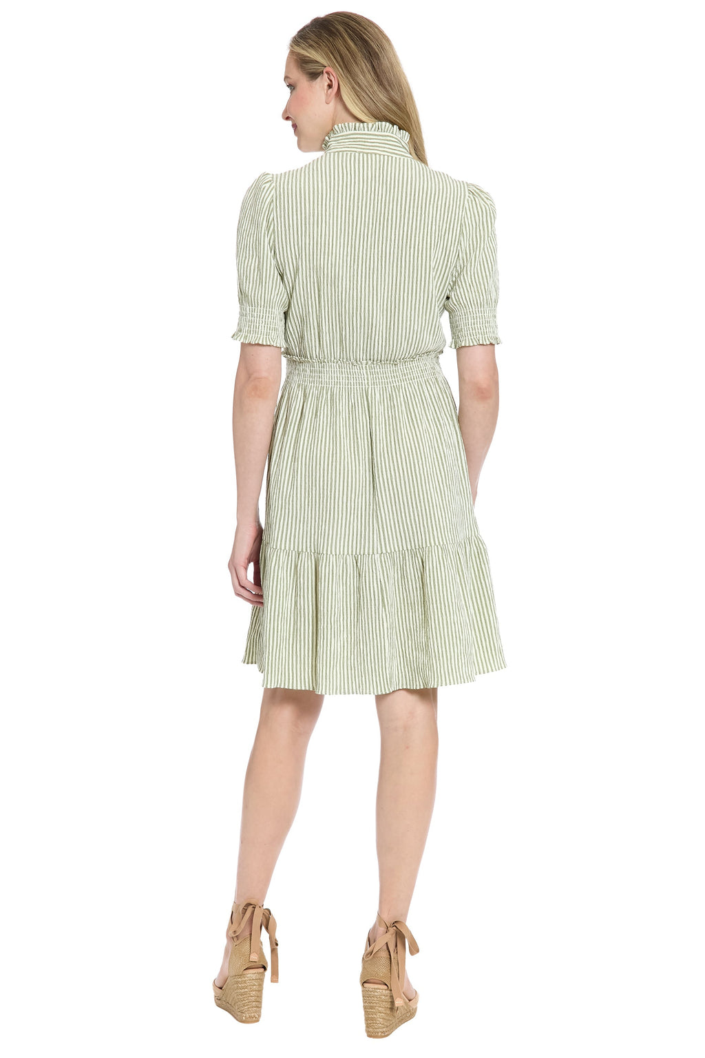 Nevis Petite Puff Sleeve Dress