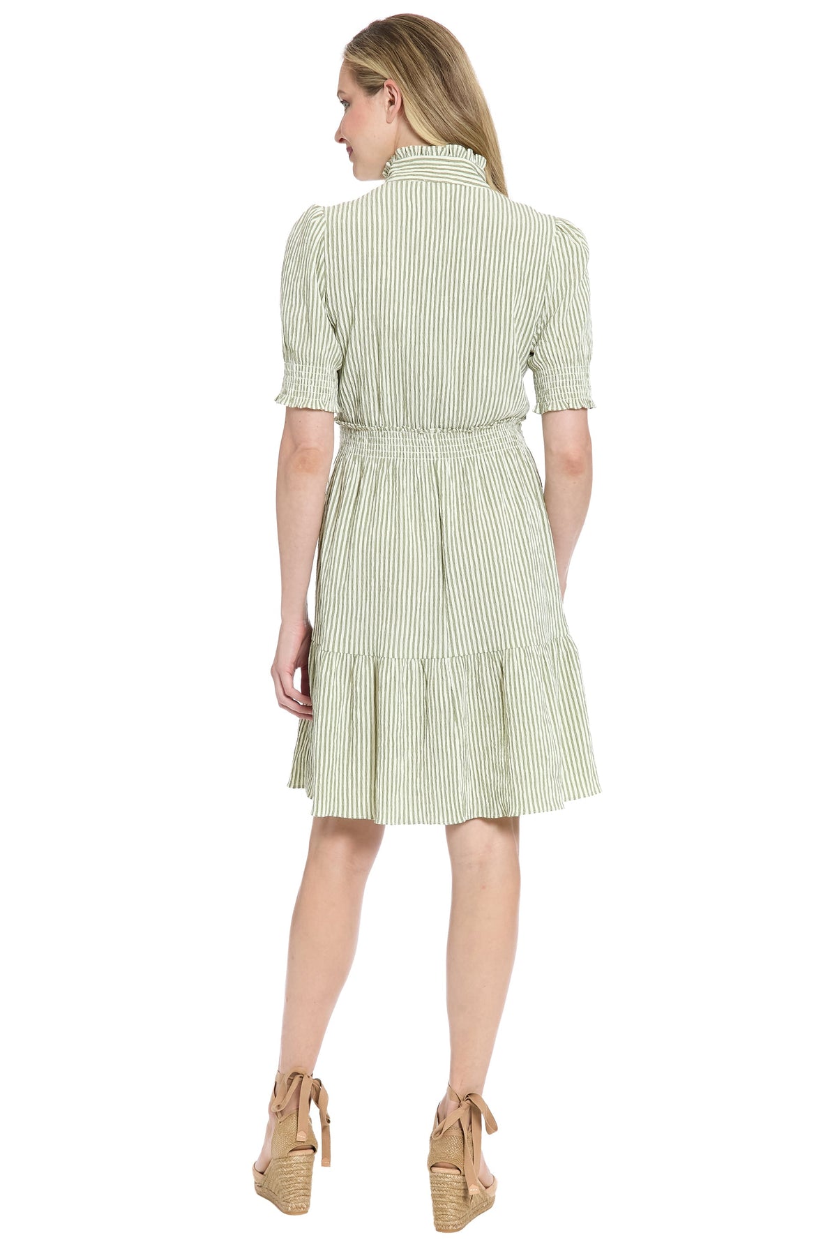 Nevis Petite Puff Sleeve Dress