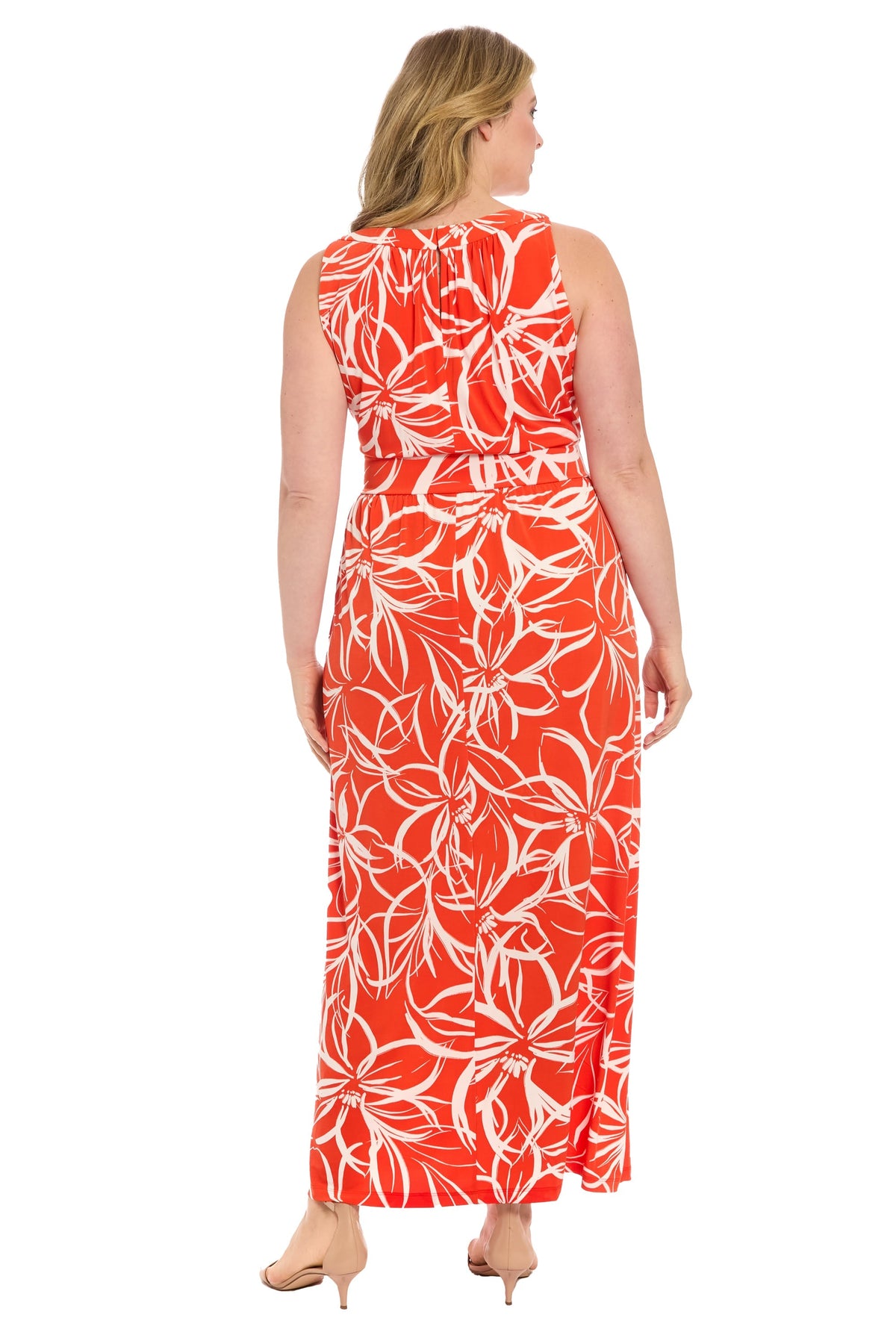 Simone Curve in Floral Scribble - FINAL SALE