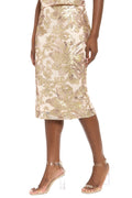 Queens Sequin Pencil Skirt