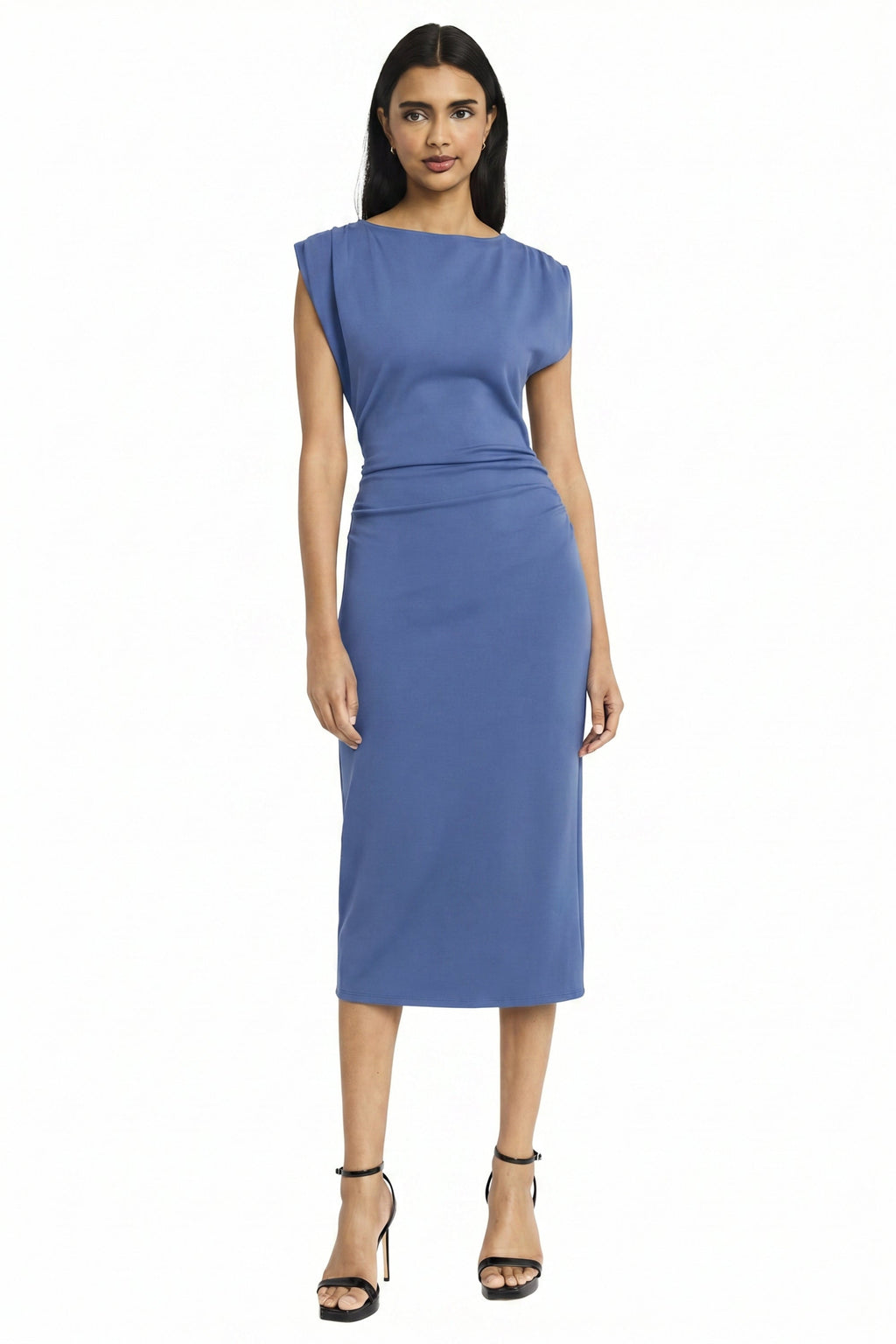 Leonor Midi Sheath Dress in Ponte
