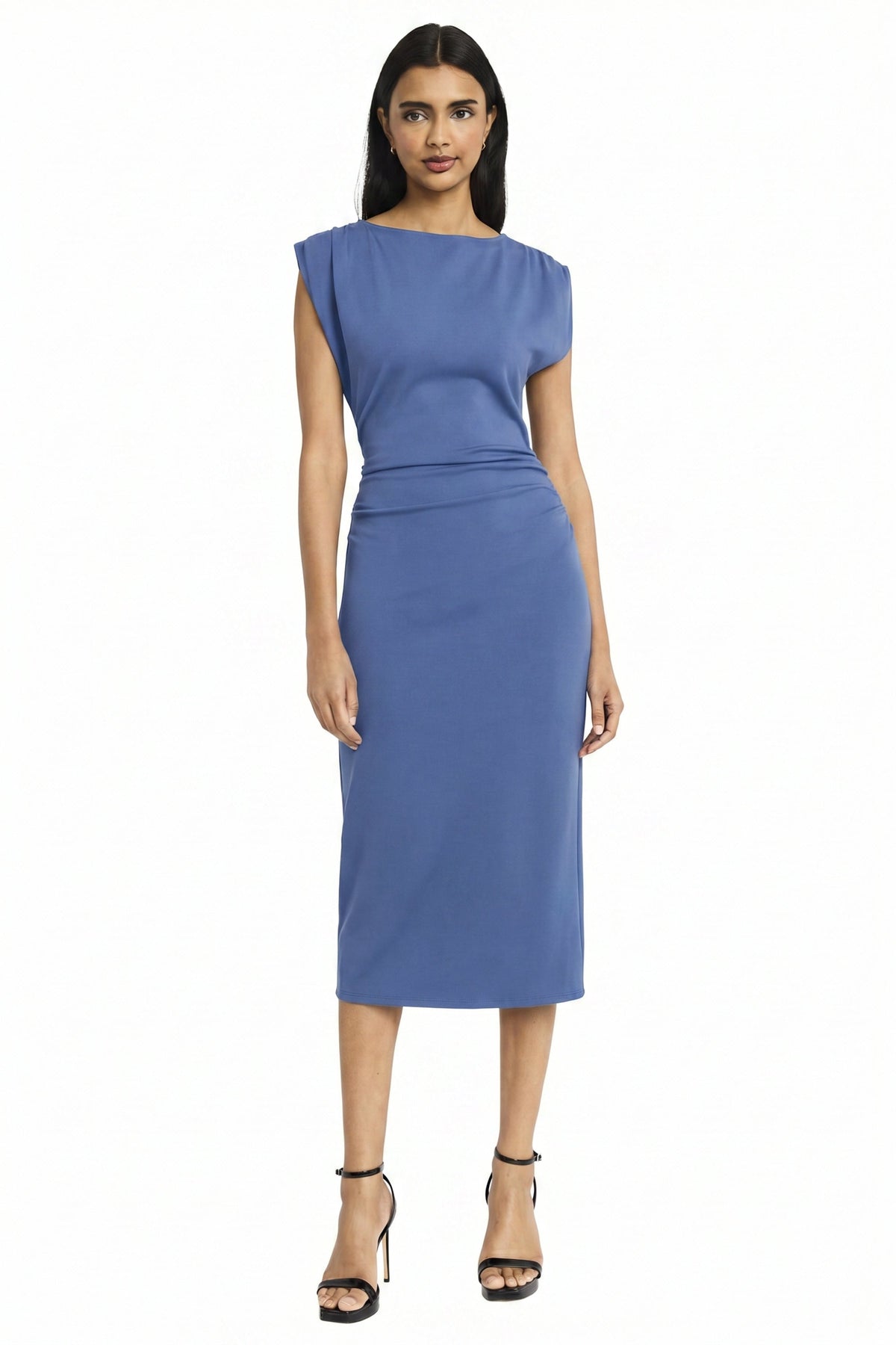 Leonor Midi Sheath Dress in Ponte