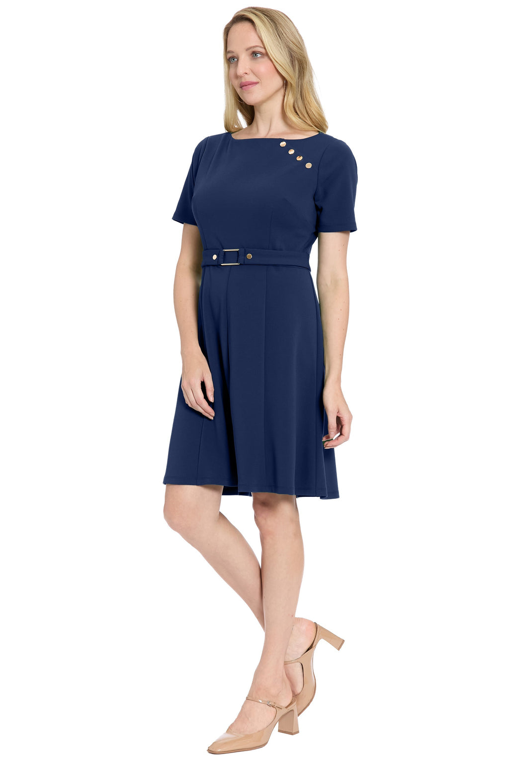 Madeleine with Square Buckle