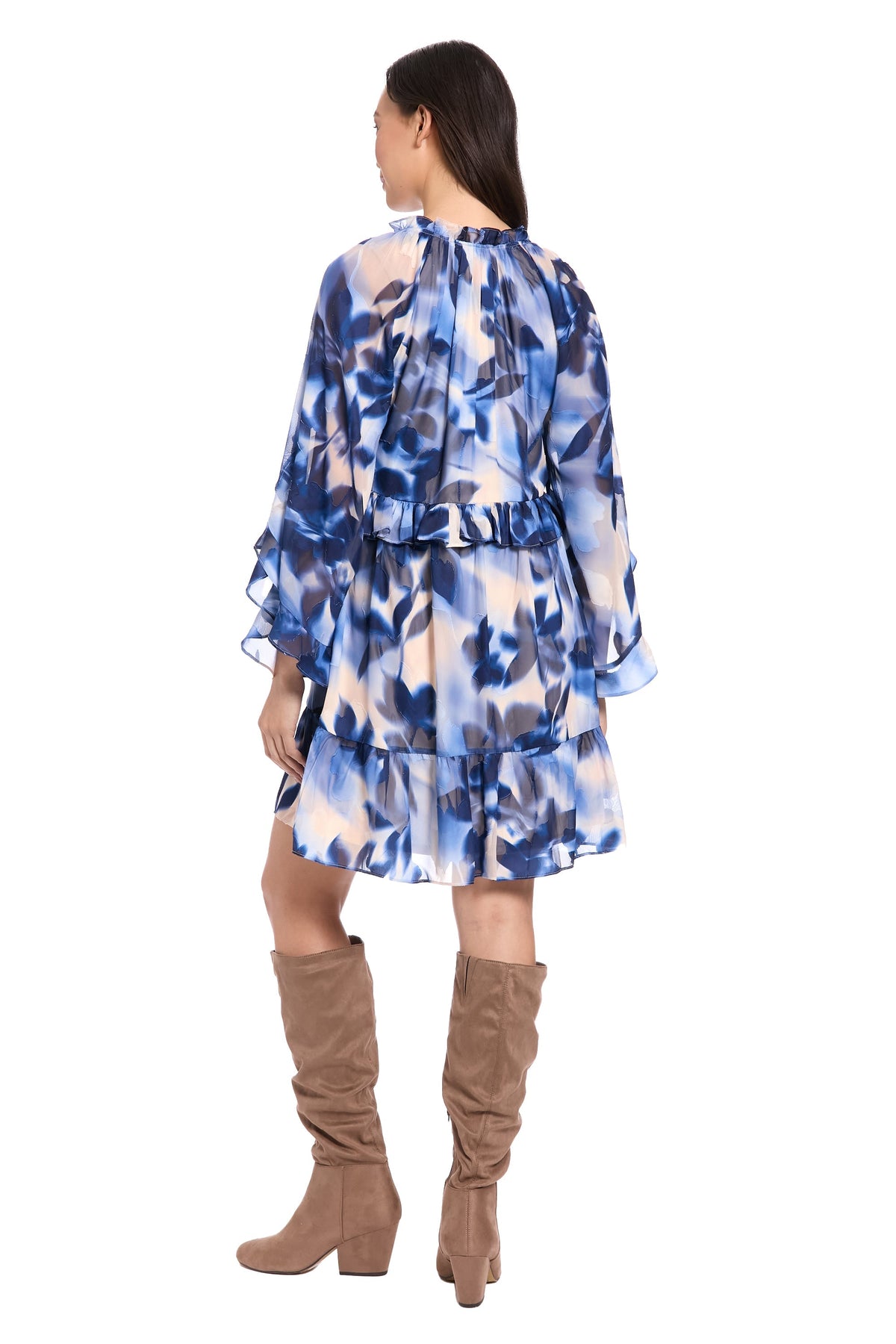 Vilma Floral Tiered Babydoll Dress - FINAL SALE