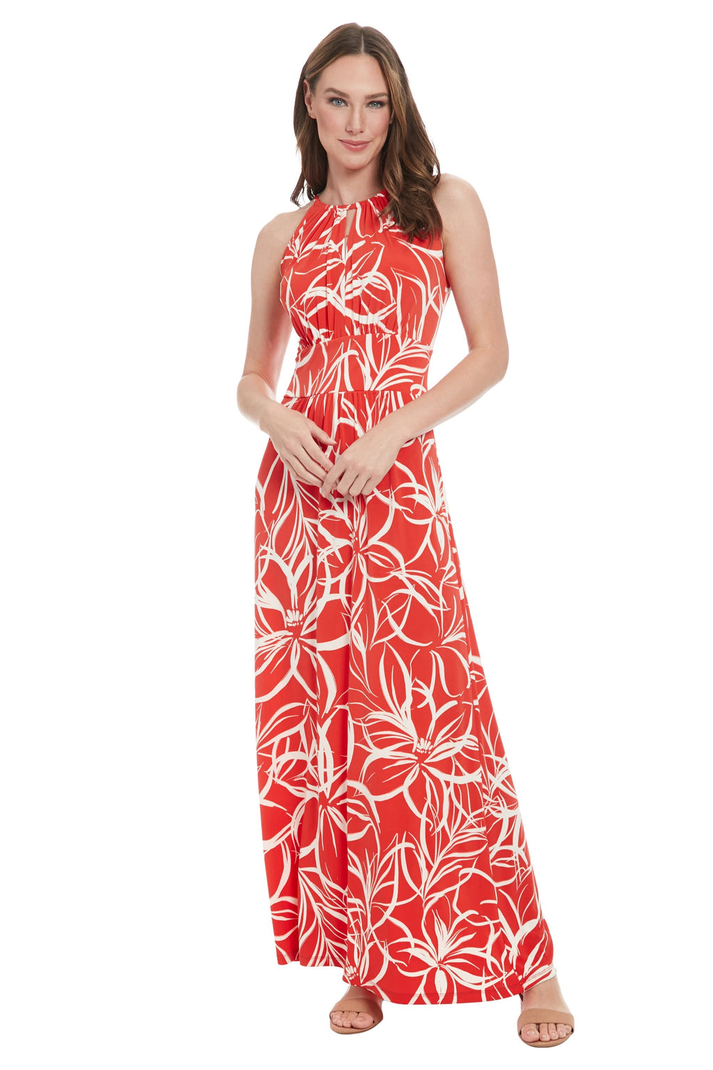 Simone Curve in Floral Scribble - FINAL SALE