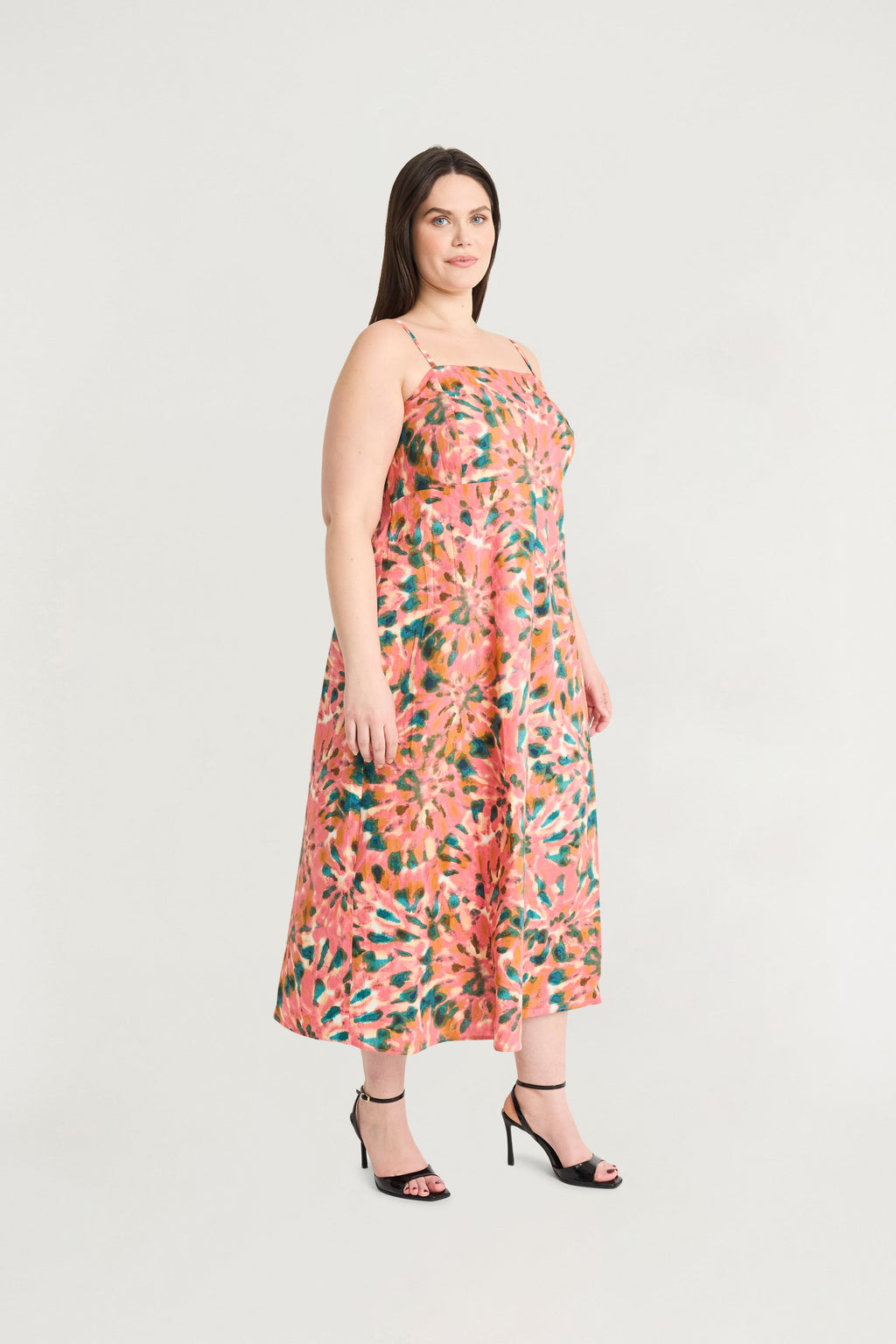 Lionel Cotton Spaghetti Strap Midi - FINAL SALE