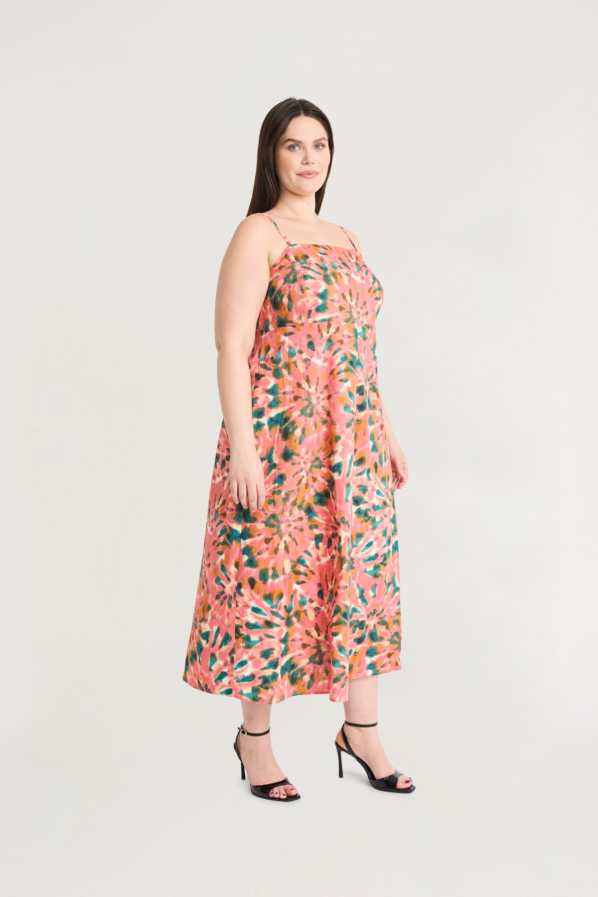 Lionel Cotton Spaghetti Strap Midi - FINAL SALE