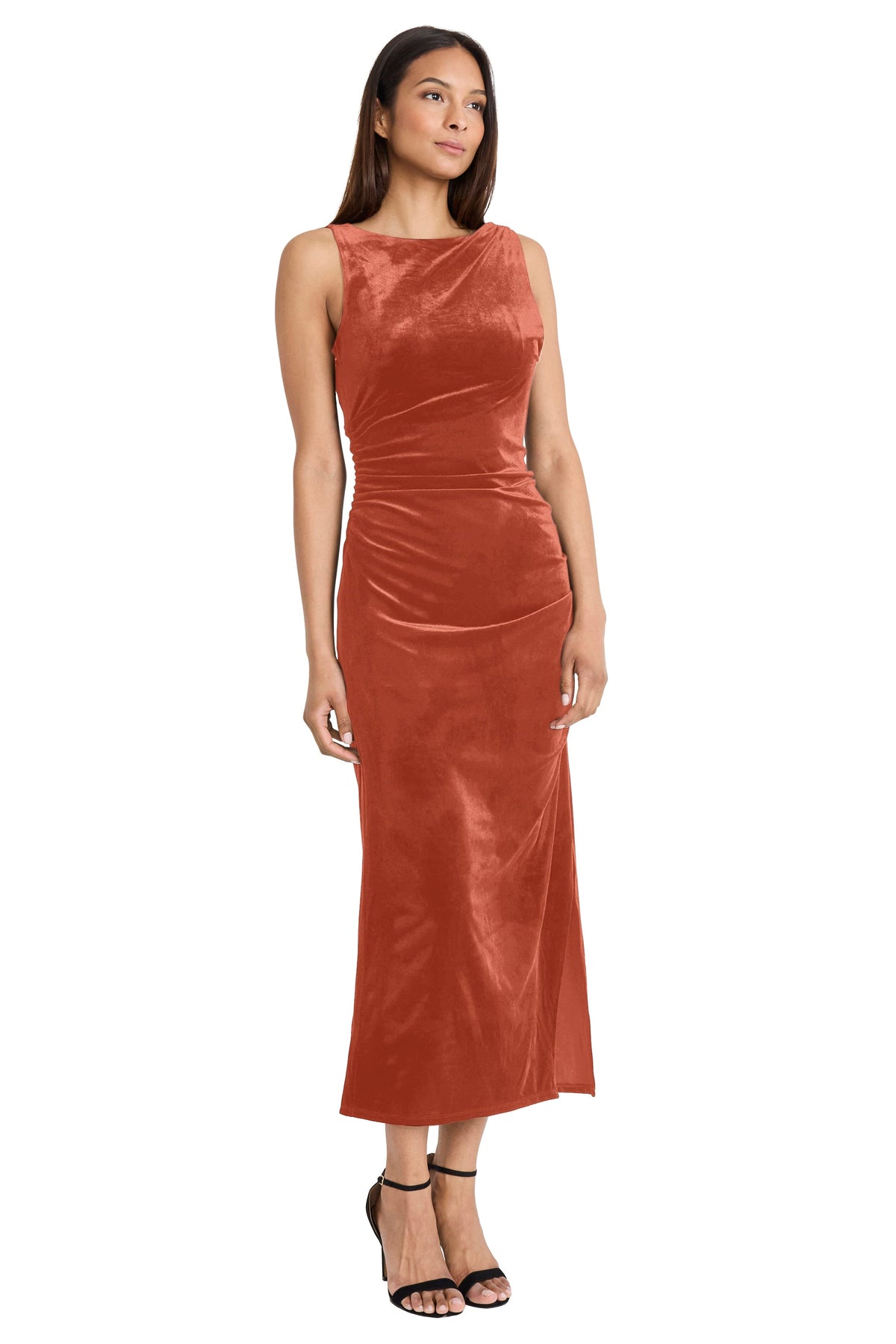Shondra Midi Velvet Dress - FINAL SALE