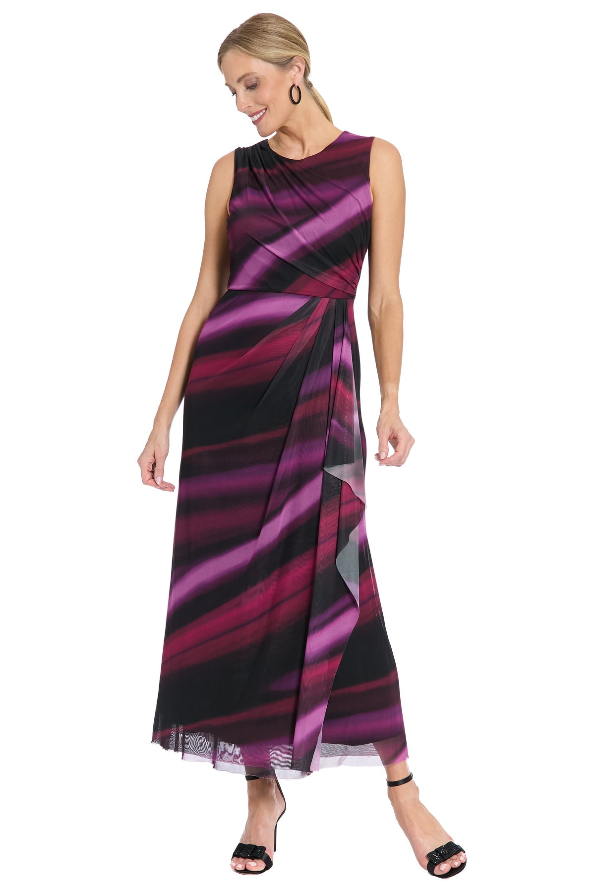 Monique Floor Length A-Line Dress - FINAL SALE