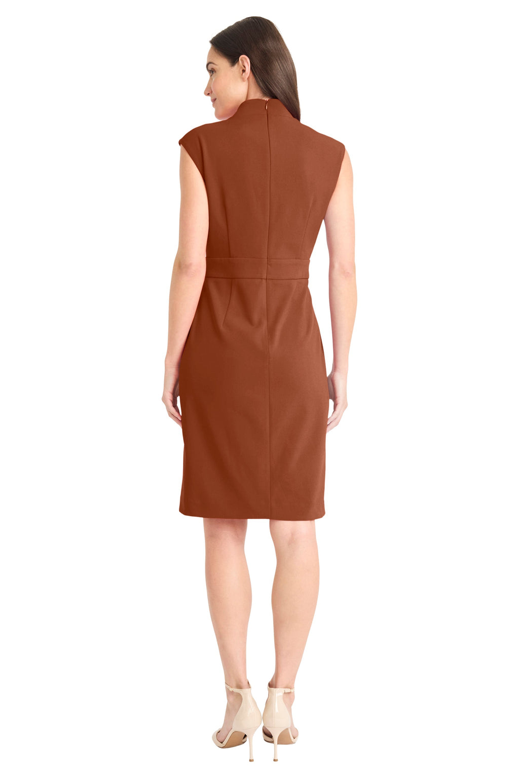 Sabine Sleeveless Tuxedo Dress - FINAL SALE