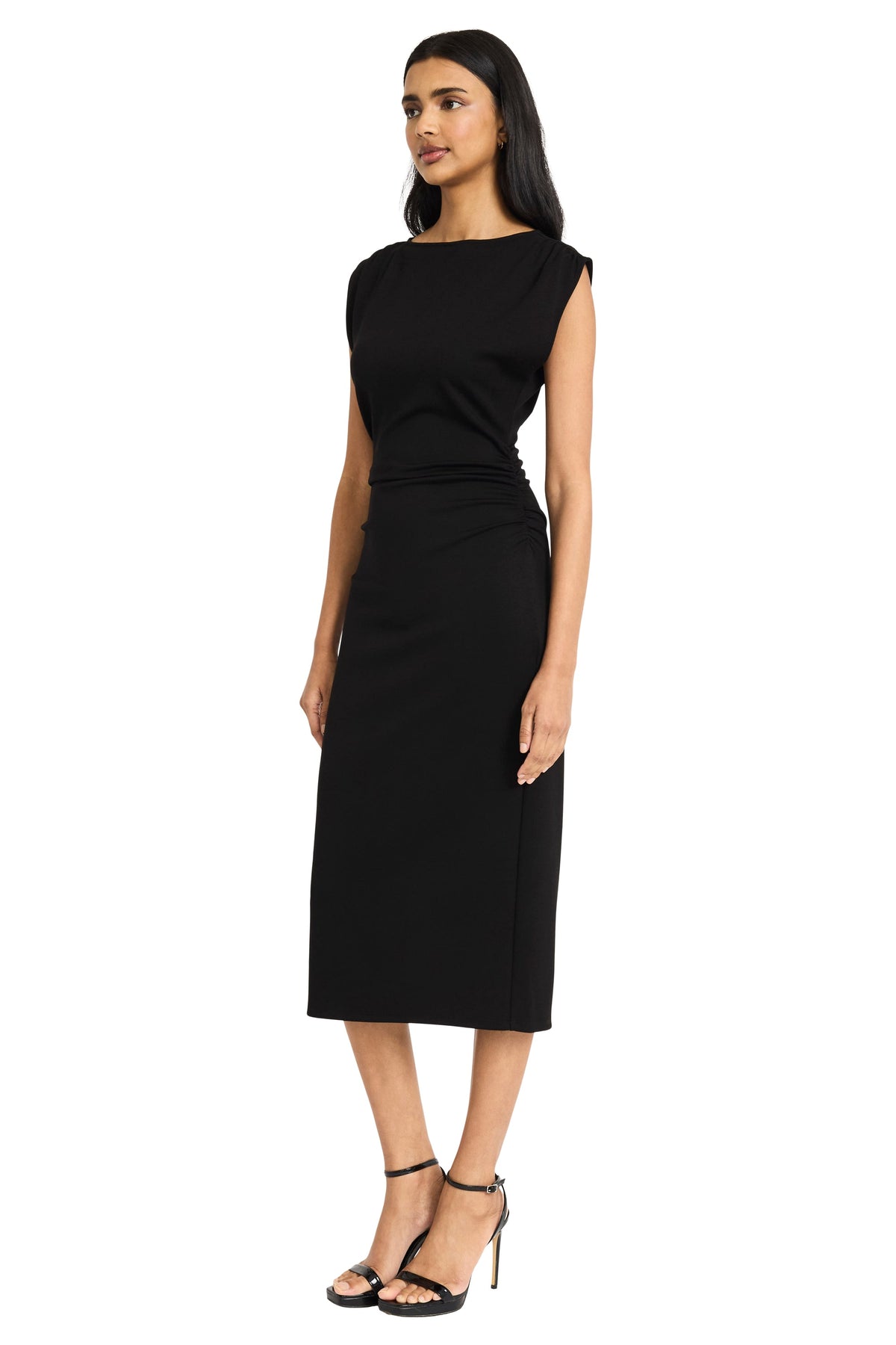 Leonor Midi Sheath Dress in Ponte
