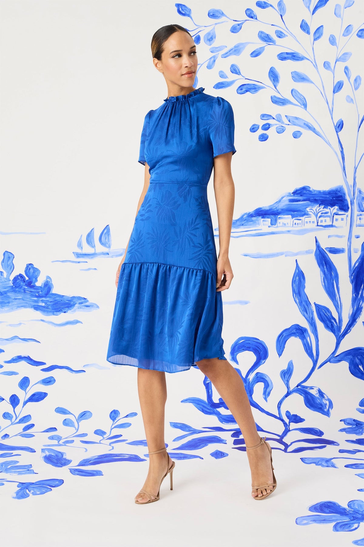 Lorraine Knee-Length A-Line Dress - FINAL SALE