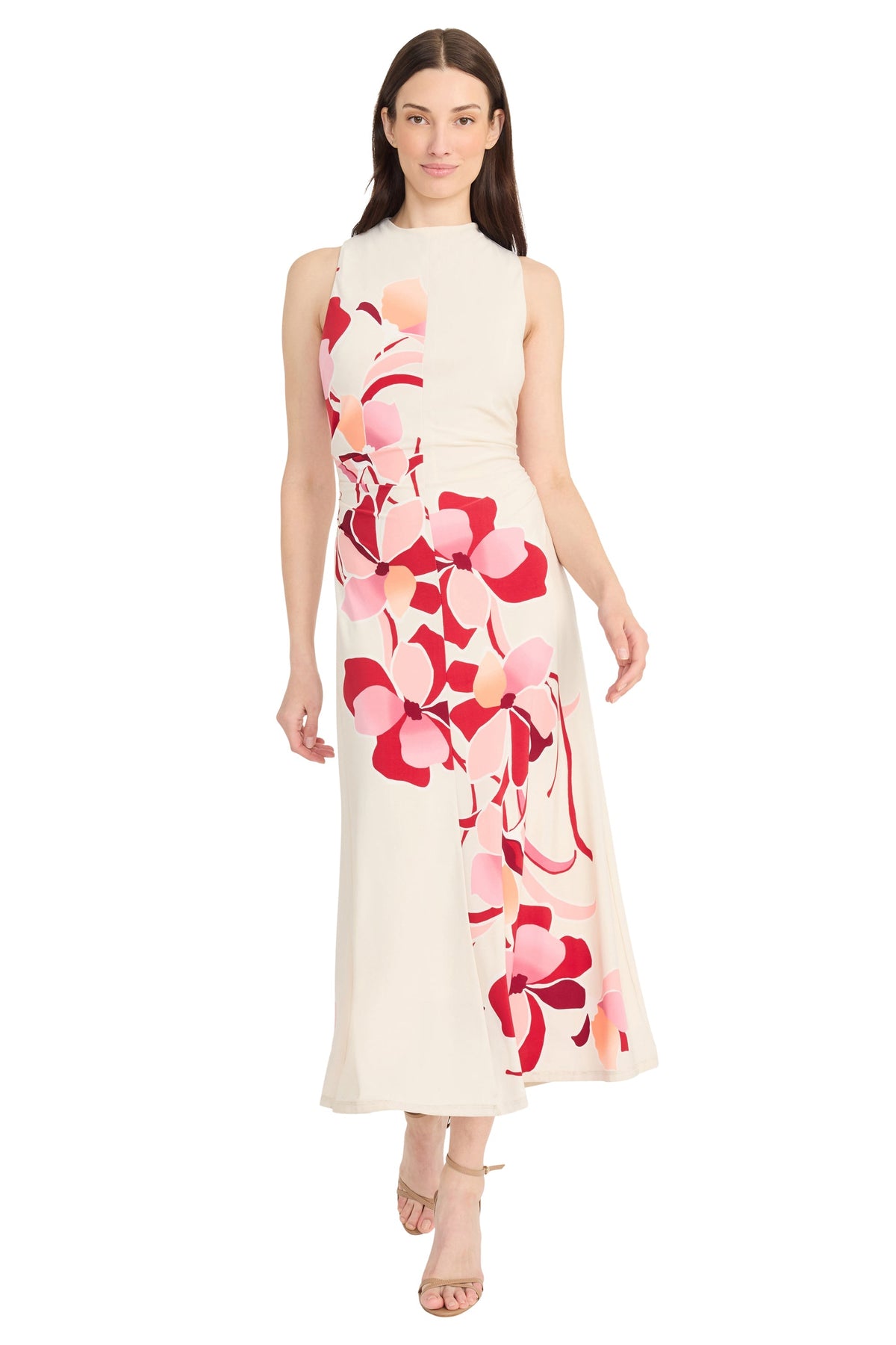Terry Curve in Woodblock Blooms - FINAL SALE