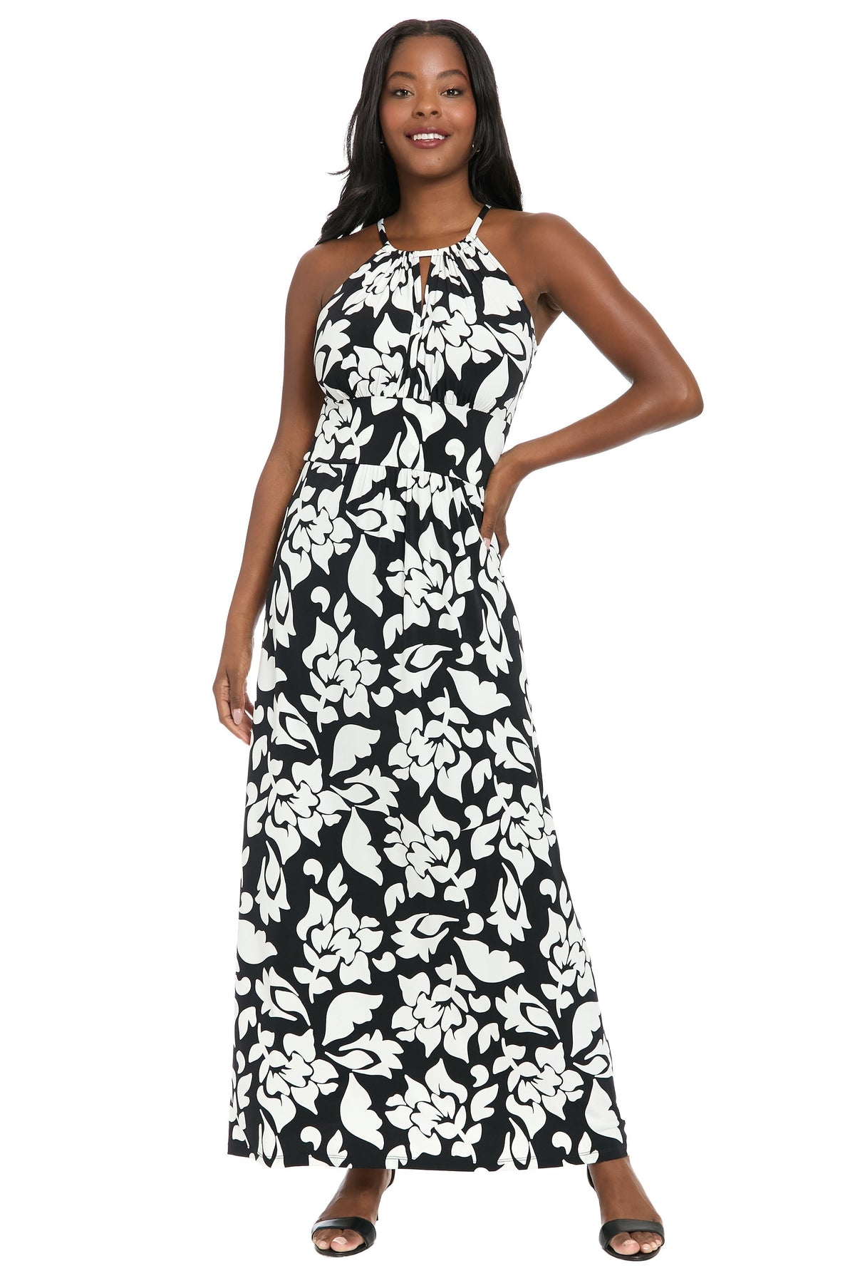 Morris Maxi in Stencil Flower