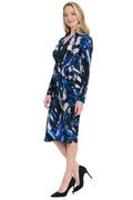 Rhea Criss-Cross Collared Midi - FINAL SALE