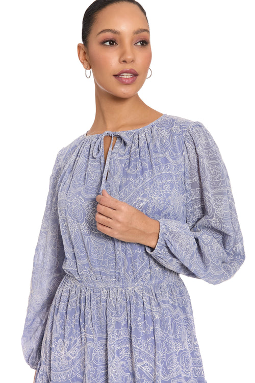 Leah in Embroidered Yoryu - FINAL SALE