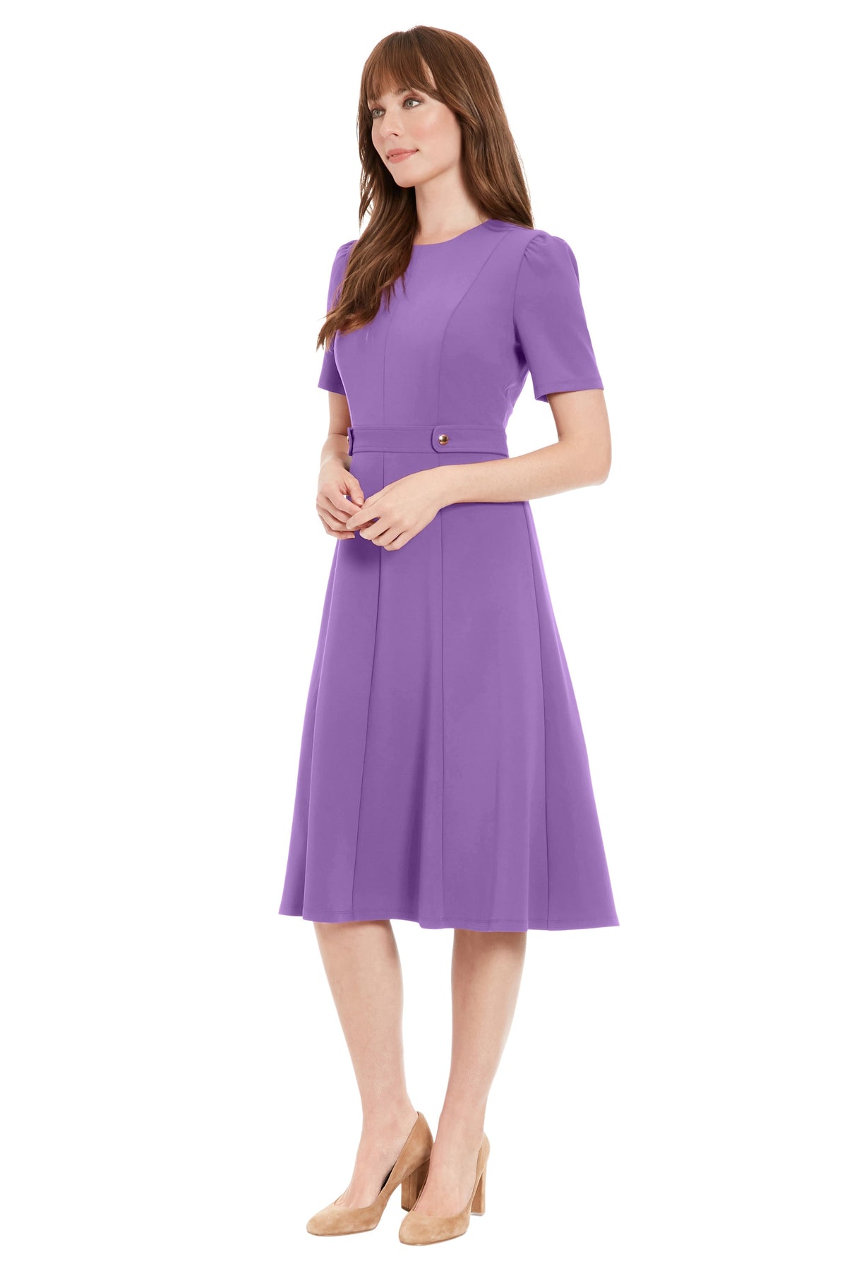 Quill - Classic Colors Side Tab Dress