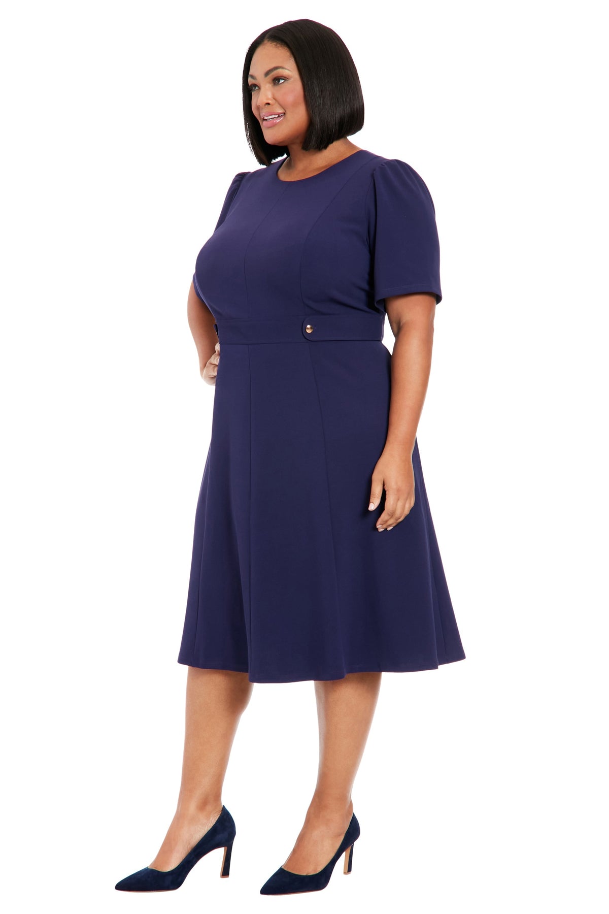 Quill - Classic Colors Side Tab Dress