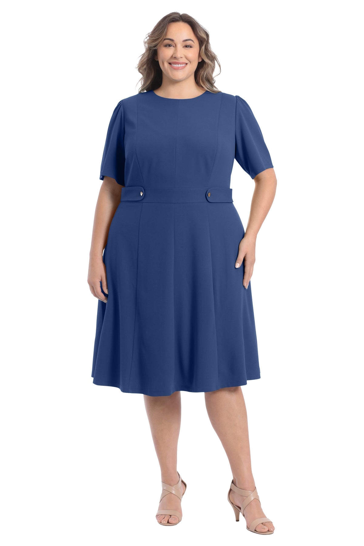 Quill - Classic Colors Side Tab Dress