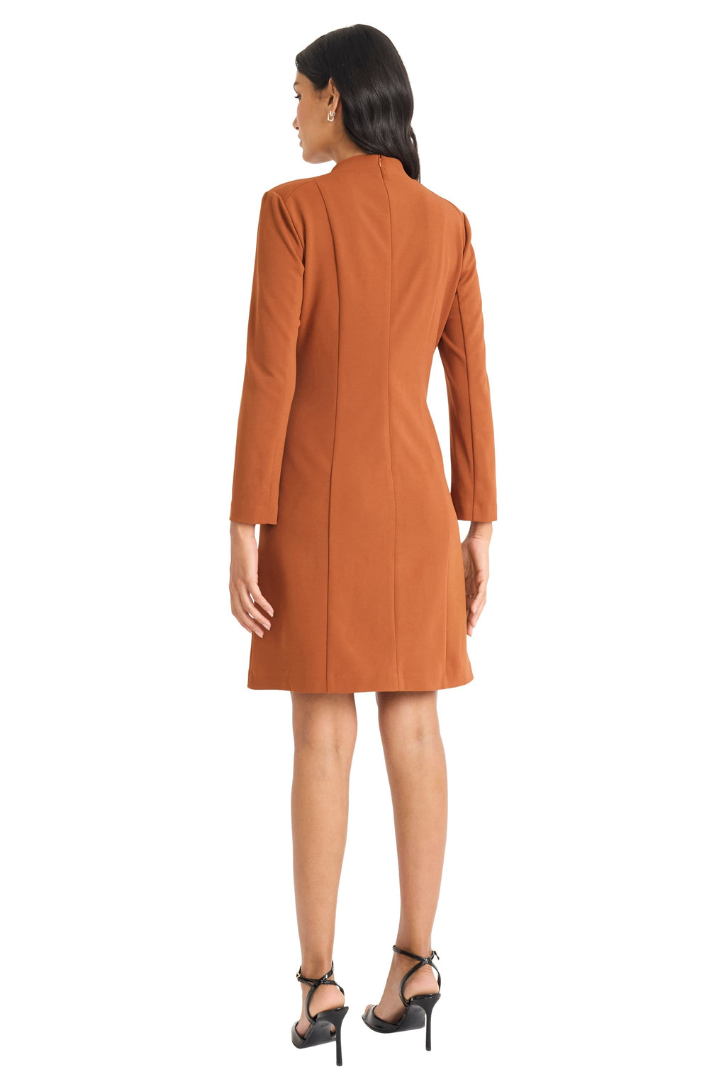 Sabine Long Sleeve Tuxedo Dress