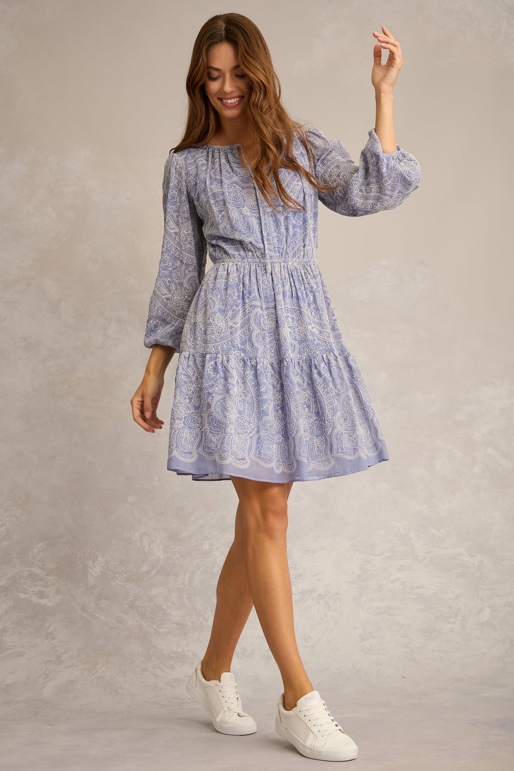 Leah in Embroidered Yoryu - FINAL SALE