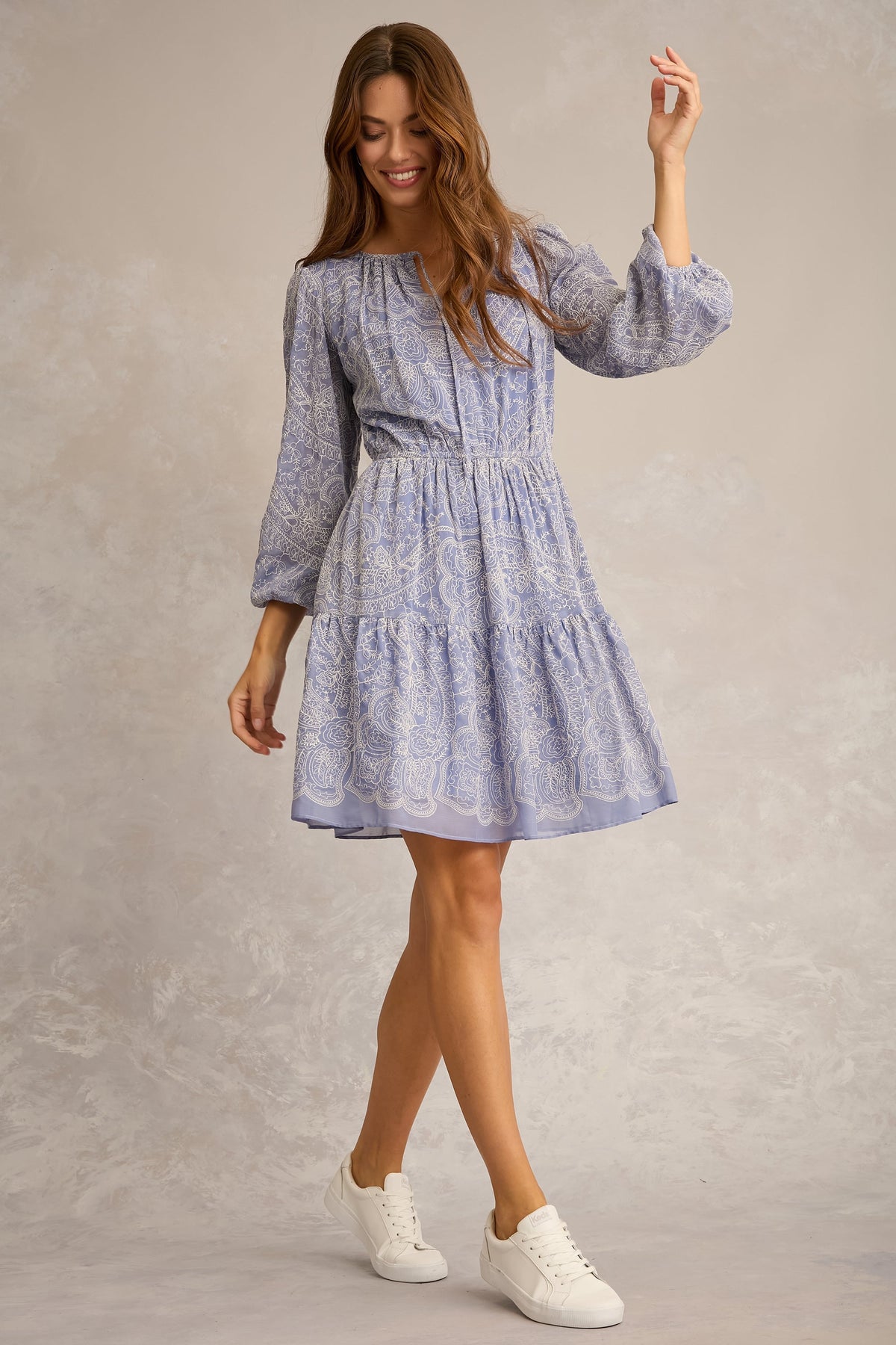 Leah in Embroidered Yoryu - FINAL SALE