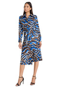 Luz Long Sleeve Midi Wrap - FINAL SALE