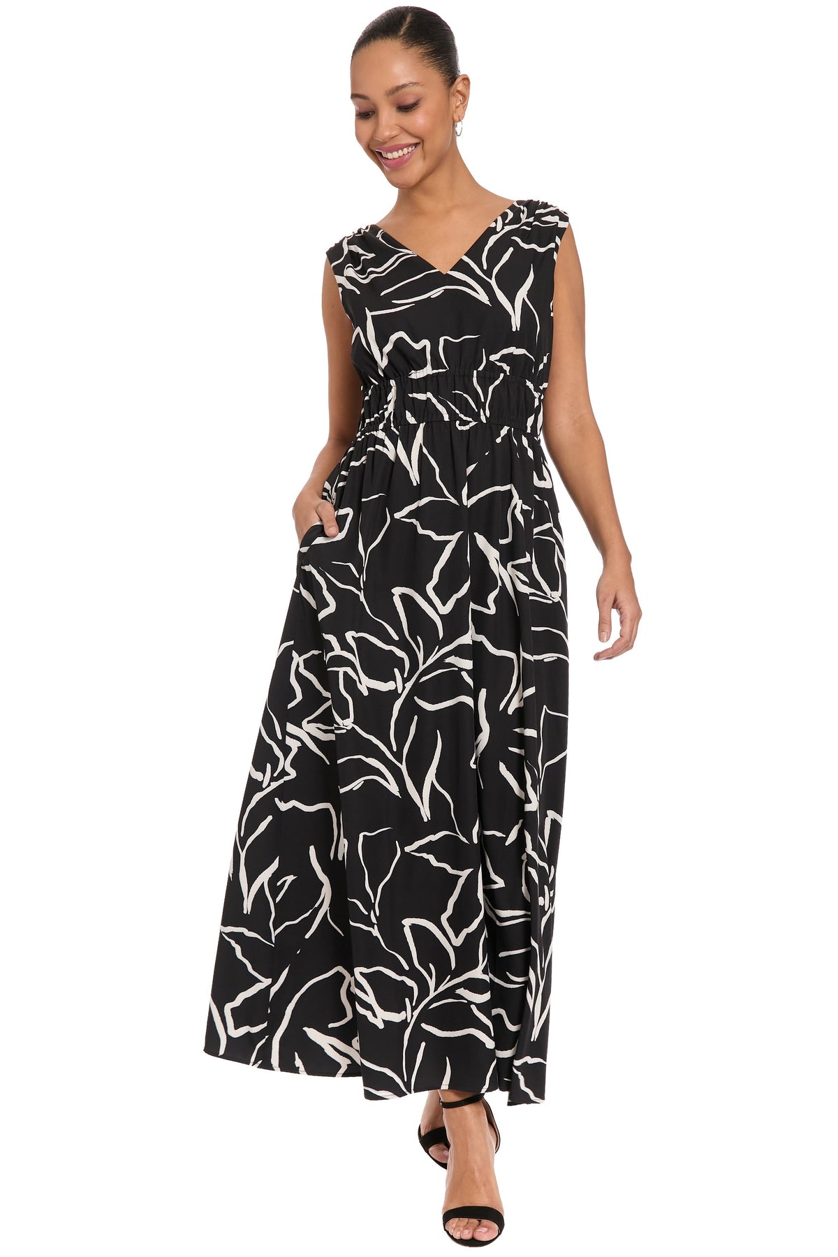 Odessa Smocked Waist Maxi