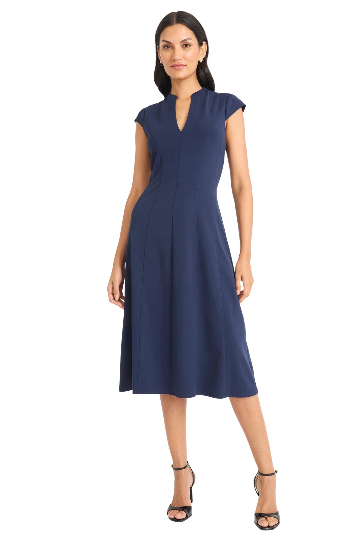 Leigh Midi Fit & Flare Dress