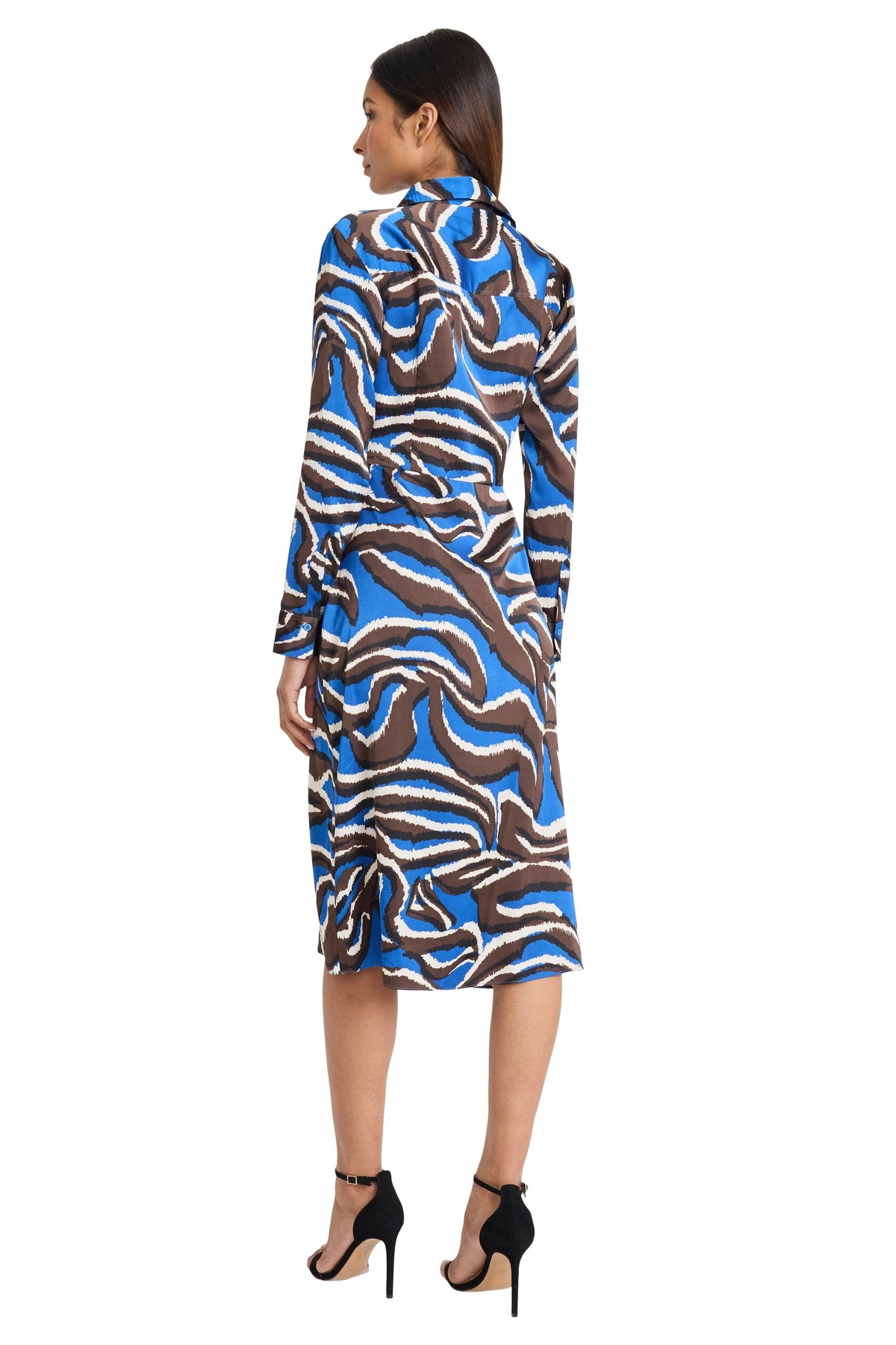 Luz Long Sleeve Midi Wrap - FINAL SALE