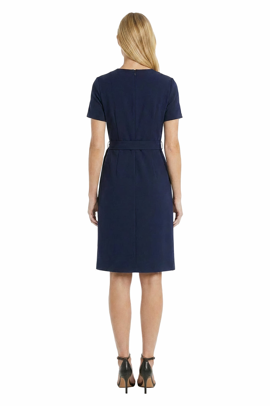 Lainy Colorblock Tie-Waist Dress
