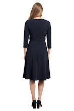 Saie A-line Midi Dress