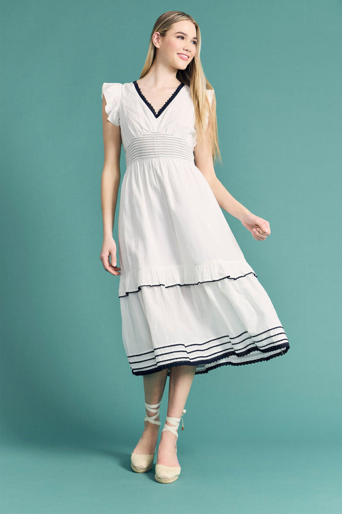 Lissy Cotton Smocked Babydoll - FINAL SALE