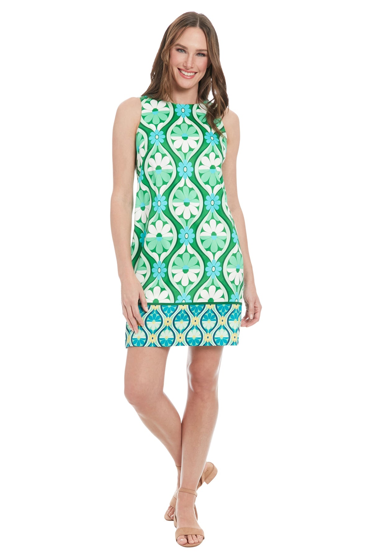 Miranda in Daisy Tiles - FINAL SALE