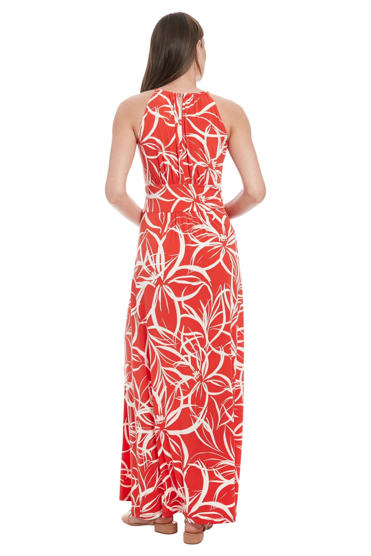 Simone Curve in Floral Scribble - FINAL SALE