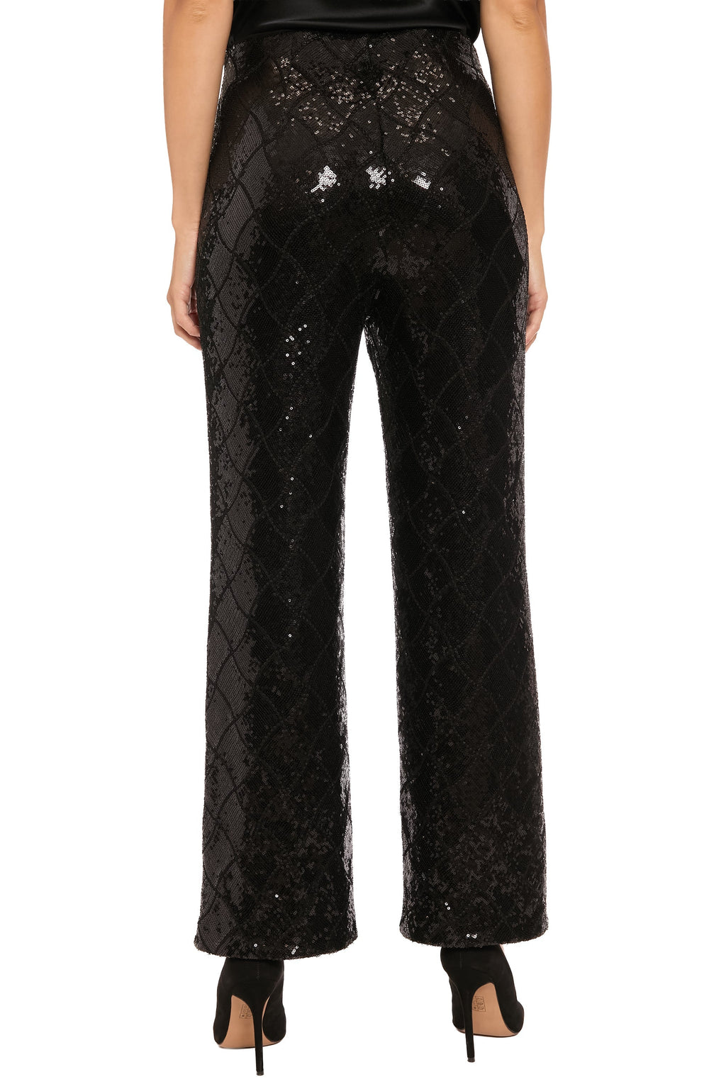 Tribeca in Diamond Sequin Pants