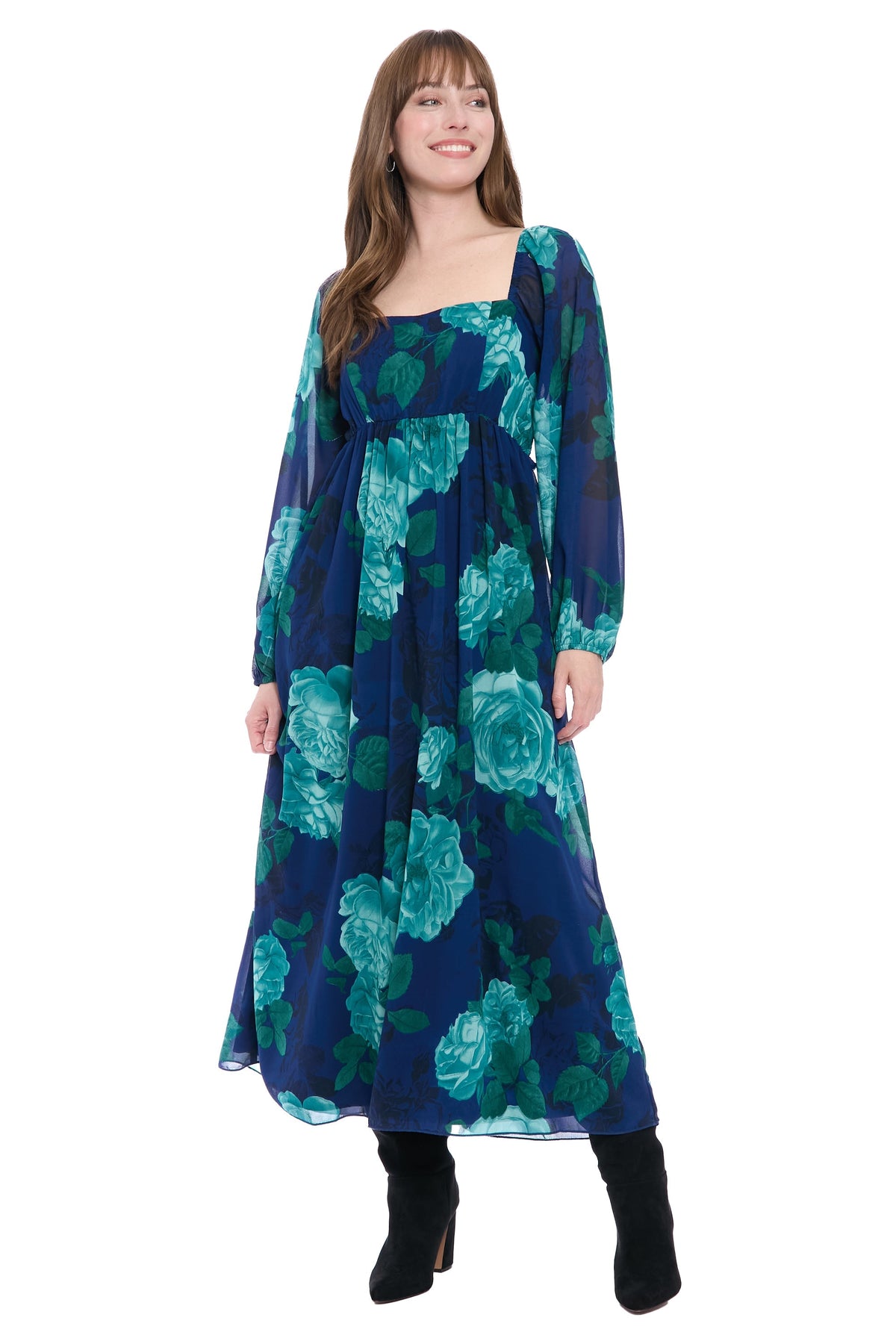 Trudie Maxi Babydoll Dress